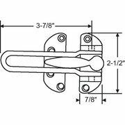 Strybuc Door Guard Heavy Duty Chrome 16-225C